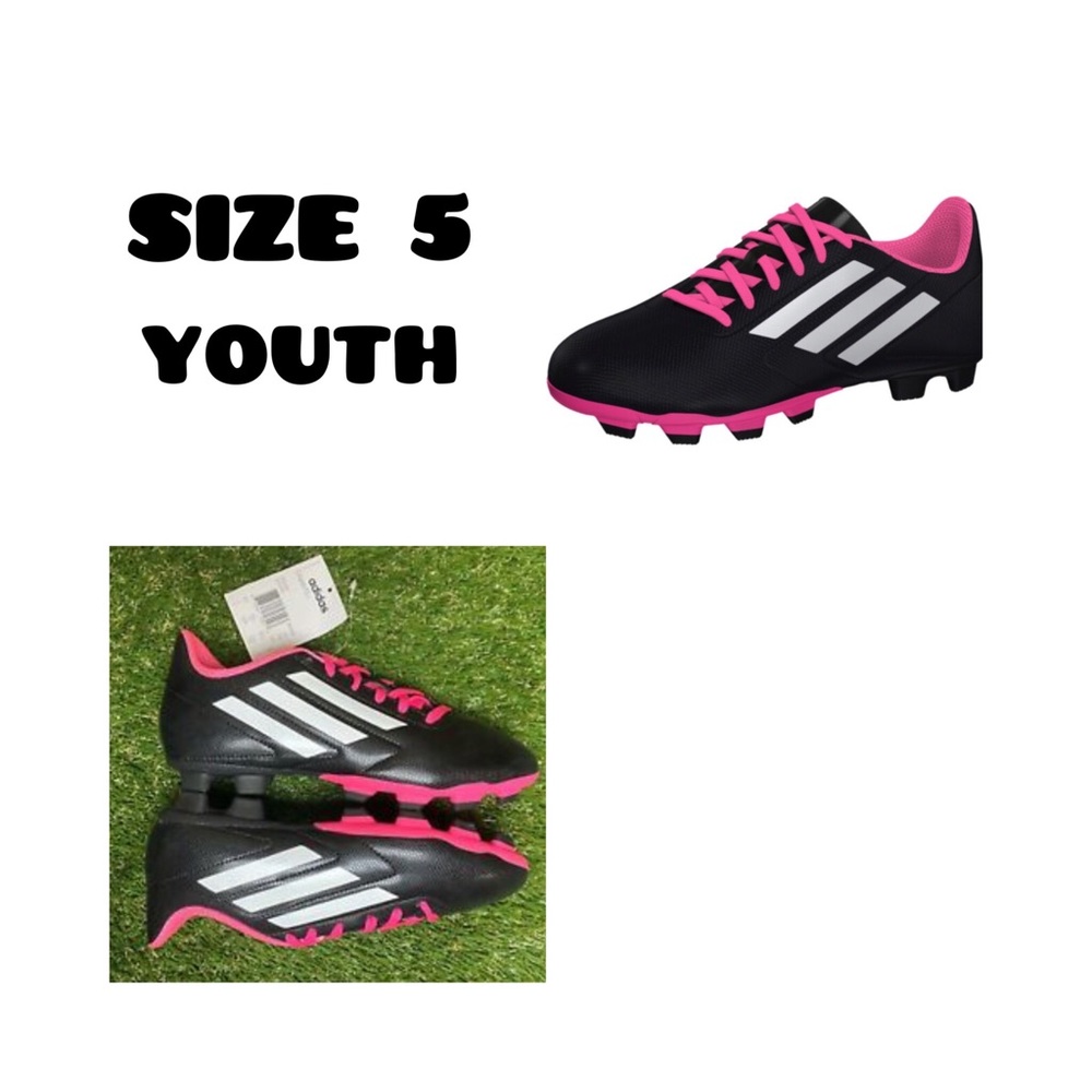 NWT 5 Adidas soccer cleats Conquisto FG J